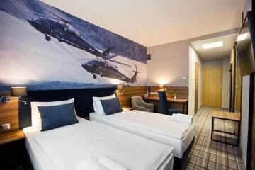 Фото номера Двухместный номер с 1 кроватью Отель Hotel Polski г. Мелец 2